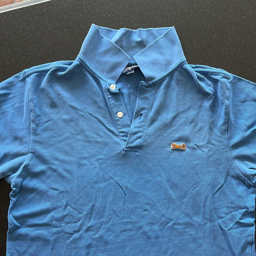 Le Tigre Men’s Polo- Blue - Medium